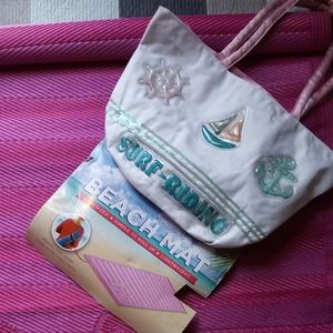 Roll Up beach mat & bag